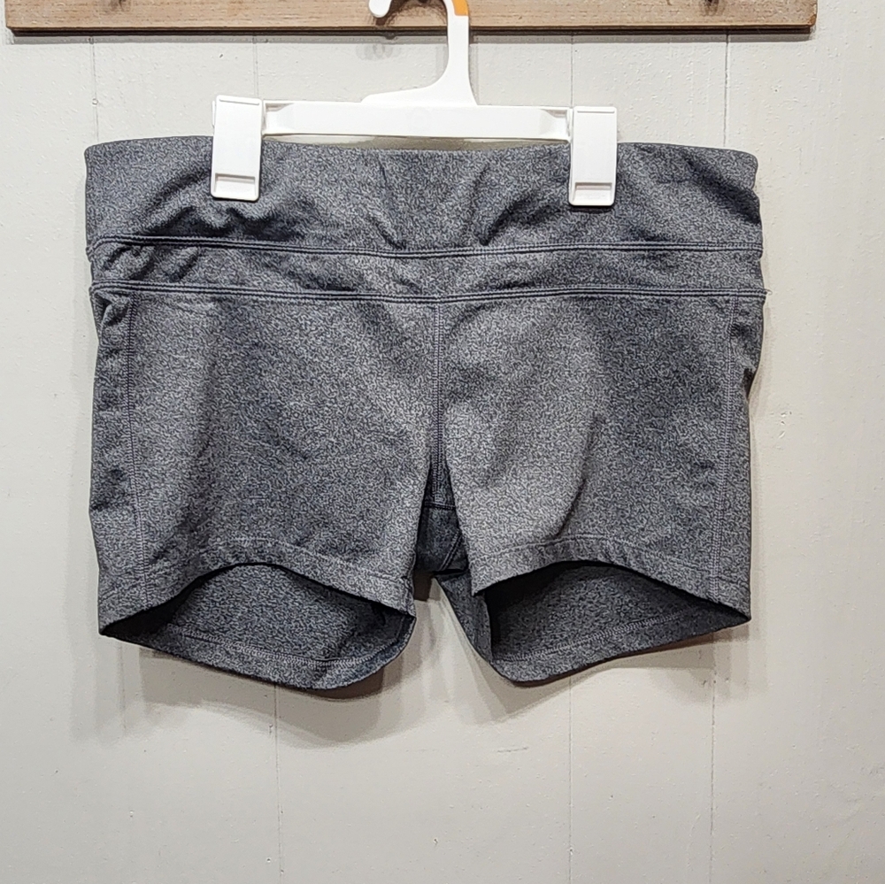 Jillian Michaels Impact Shorts XL Athletic Gray Workout‎ Athleisure C229